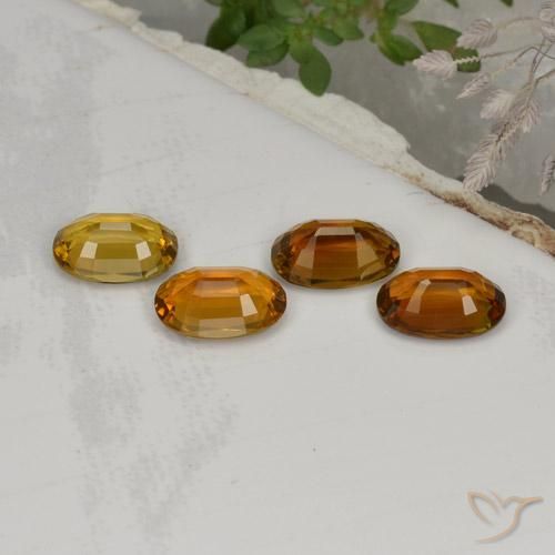 3.24 ct natürliche Tiefes Zimtbraun Turmalin-Edelsteine, Oval, VVS-VS