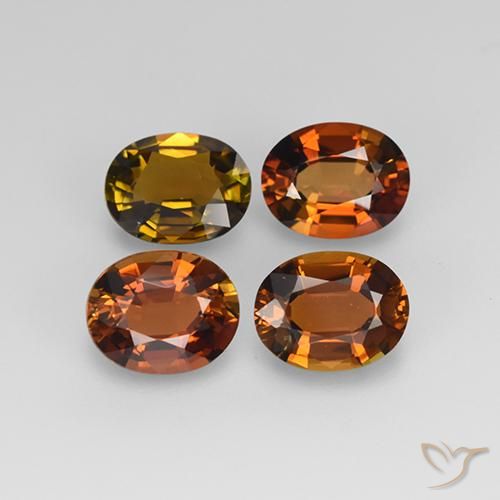 3.01ctw Natürlicher Erdiges Braun Turmalin, Oval, VS