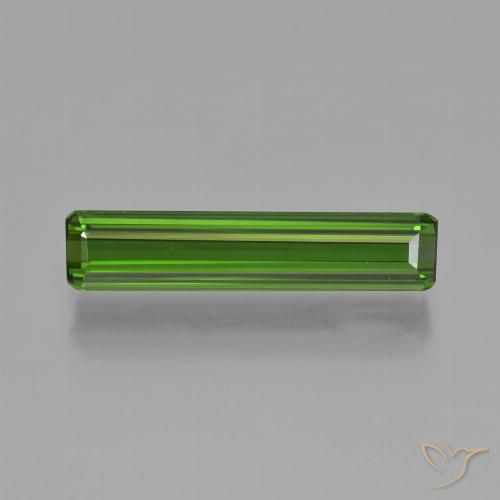 1.86ct Natürlicher Waldgrün Turmalin, Smaragdschliff, VVS