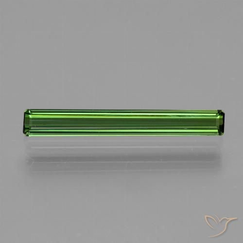 1.07ct Natürlicher Waldgrün Turmalin, Smaragdschliff, VS