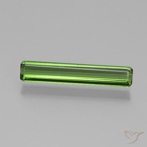1.12ct Natürlicher Waldgrün Turmalin, Smaragdschliff, VVS