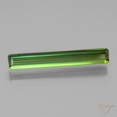 1.70ct Natürlicher Waldgrün Turmalin, Smaragdschliff, VVS