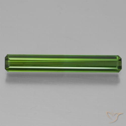 1.33ct Natürlicher Waldgrün Turmalin, Smaragdschliff, VVS-VS