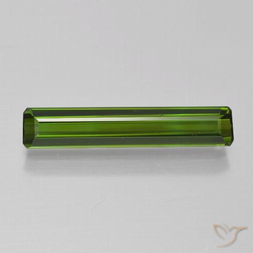 1.82ct Natürlicher Algengrün Turmalin, Smaragdschliff, VVS