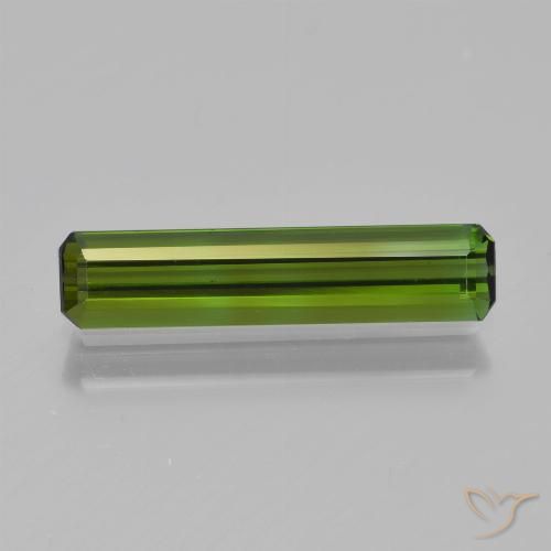 1.08ct Natürlicher Waldgrün Turmalin, Smaragdschliff, VVS-VS