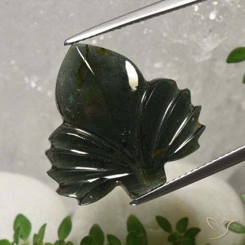 12.50ct Natürlicher Waldgrün Turmalin, Fantasie, Lichtdurchlässig