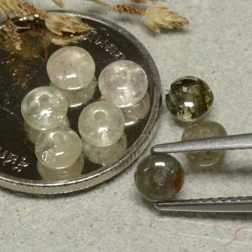 3.46ctw Natürlicher Mehrfarbig Turmalin, Fantasie, Lichtdurchlässig