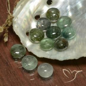4.61 ct natürliche Graugrün Turmalin-Edelsteine, Fantasie, Lichtdurchlässig