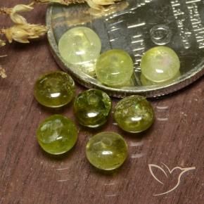 3.16 ct natürliche gelb-grün Turmalin-Edelsteine, Fantasie, Lichtdurchlässig