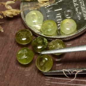 3.16 ct natürliche gelb-grün Turmalin-Edelsteine, Fantasie, Lichtdurchlässig