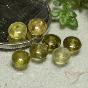 2.53 ct natürliche Erdiges Grün Turmalin-Edelsteine, Fantasie, Lichtdurchlässig