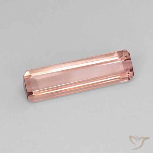 9,17 ctw natürlicher Medium Light-Pink Turmalin, Oktagonschliff, VVS-VS