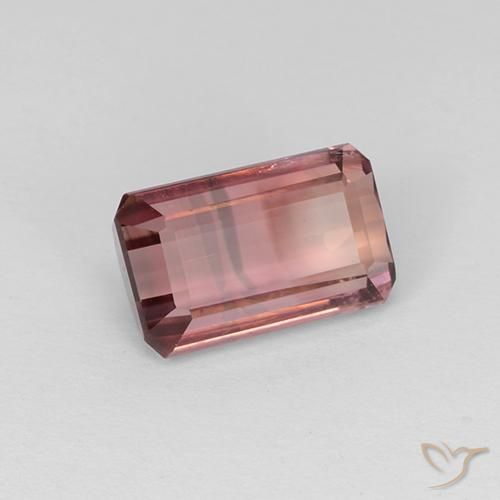 2.16ct Natürlicher Intensives Rosa Turmalin, Smaragdschliff, VVS-VS