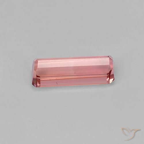 9,17 ctw natürlicher rötlich-rosa Turmalin, Oktagonschliff, VVS-VS