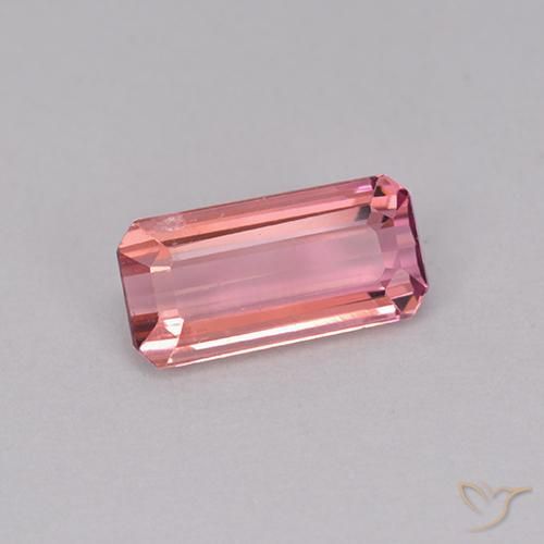 9,17 ctw natürlicher Pink-Ton Turmalin, Oktagonschliff, VS