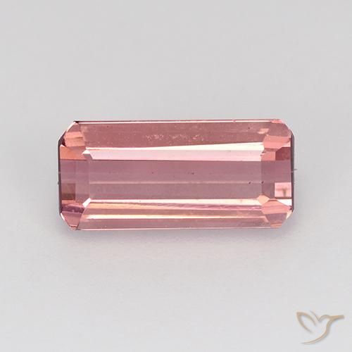 1.65ct Natürlicher Kaugummi Rosa Turmalin, Smaragdschliff, VVS-VS