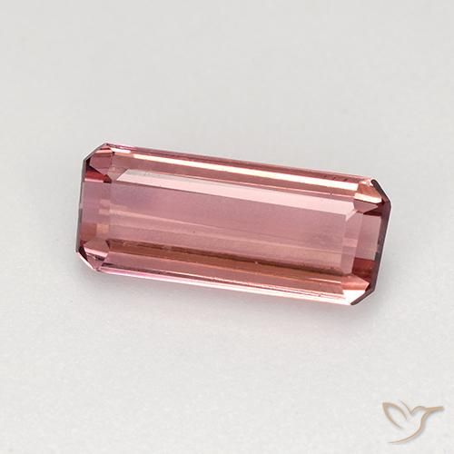 1.26ct Natürlicher Fruchtpunsch Rot Turmalin, Smaragdschliff, VVS
