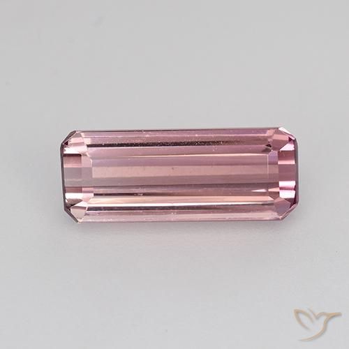 1.63ct Natürlicher Lila-rosa Turmalin, Smaragdschliff, VVS