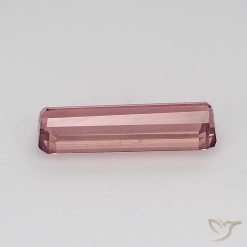 9,17 ctw natürlicher orange-rosa Turmalin, Oktagonschliff, VVS