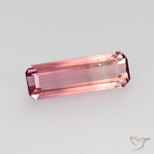 9,17 ctw natürlicher Helles Hot Pink Turmalin, Oktagonschliff, VVS