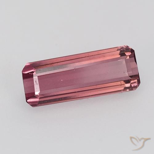 9,17 ctw natürlicher Tiefes Magenta Turmalin, Oktagonschliff, VVS