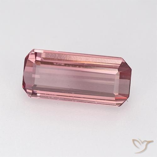 9,17 ctw natürlicher Helles Hot Pink Turmalin, Oktagonschliff, VVS