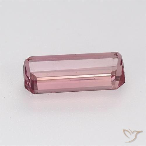 9,17 ctw natürlicher Helles Hot Pink Turmalin, Oktagonschliff, VVS