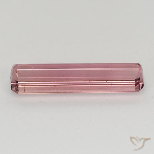 9,17 ctw natürlicher Dunkelpink Turmalin, Oktagonschliff, VVS-VS