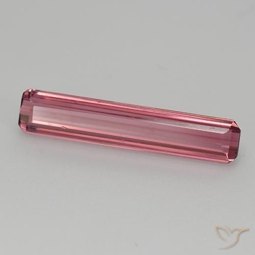 9,17 ctw natürlicher rötlich-rosa Turmalin, Oktagonschliff, VVS-VS