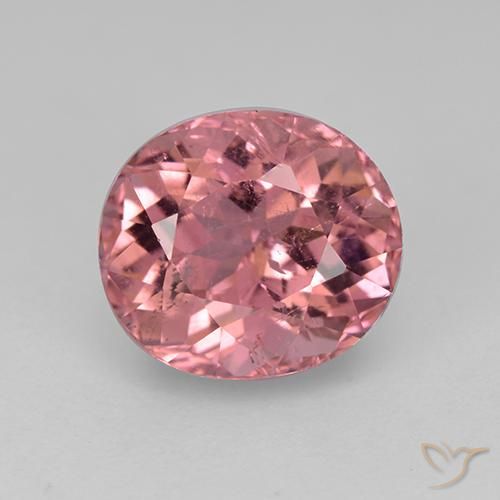 2.40ct Natürlicher rose-rosa Turmalin, Oval, VS