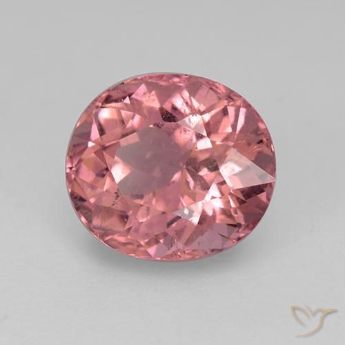 9,17 ctw natürlicher rose-rosa Turmalin, Oval, VS