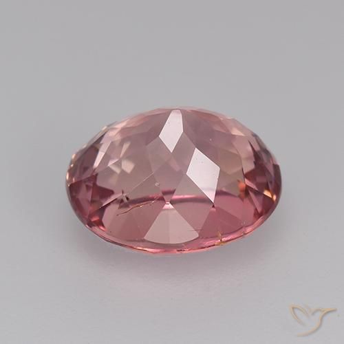 9,17 ctw natürlicher Kaugummi Rosa Turmalin, Oval, VVS-VS