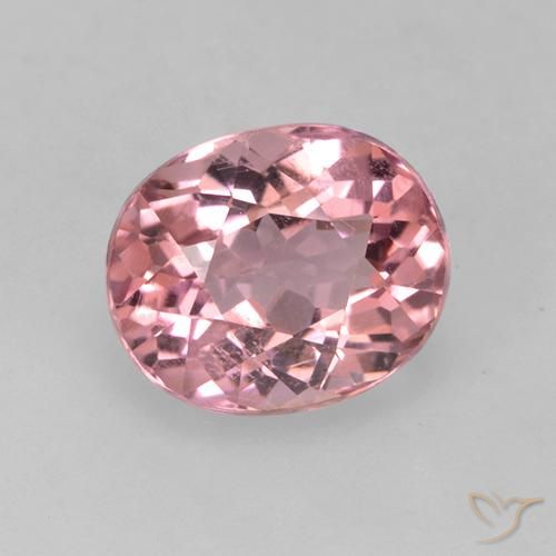 1.37ct Natürlicher Kaugummi Rosa Turmalin, Oval, VS