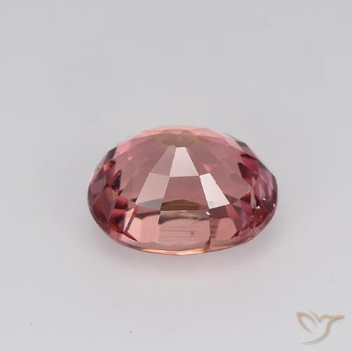 9,17 ctw natürlicher Rosenholz Rosa Turmalin, Oval, VVS-VS