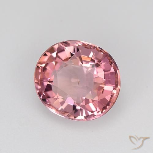 9,17 ctw natürlicher pink Turmalin, Oval, VVS-VS