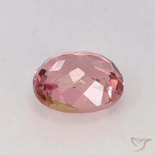 9,17 ctw natürlicher hellrosa Turmalin, Oval, VVS-VS