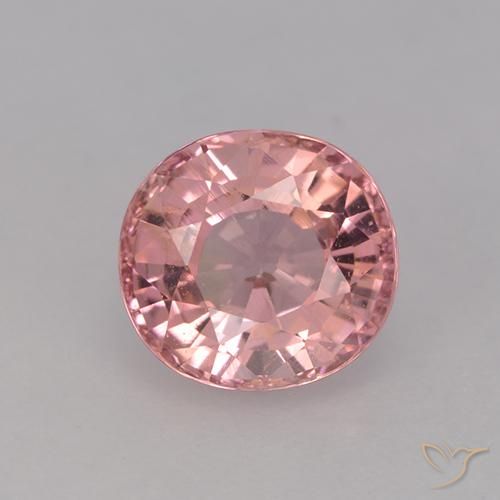 1.61ct Natürlicher hellrosa Turmalin, Oval, VVS-VS, Photo A