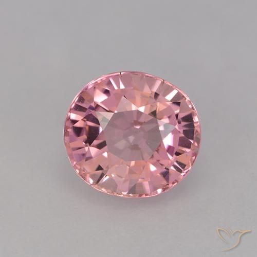 1.35ct Natürlicher hellrosa Turmalin, Oval, VVS-VS