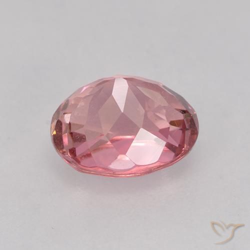 9,17 ctw natürlicher Kaugummi Rosa Turmalin, Oval, VVS-VS