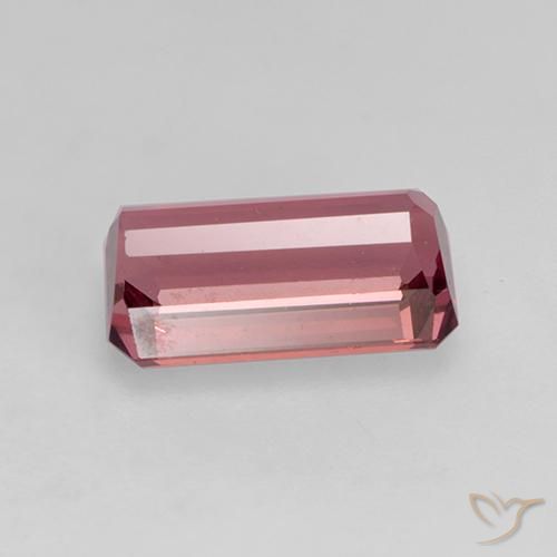 9,17 ctw natürlicher orange-rosa Turmalin, Oktagonschliff, VS