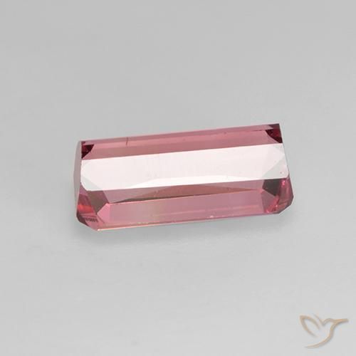 9,17 ctw natürlicher Kaugummi Rosa Turmalin, Oktagonschliff, VS