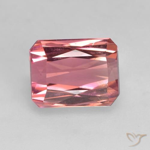 1.65ct Natürlicher Kaugummi Rosa Turmalin, Smaragdschliff, VVS-VS