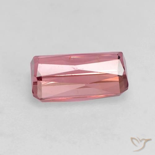 9,17 ctw natürlicher orange-rosa Turmalin, Oktagonschliff, VS