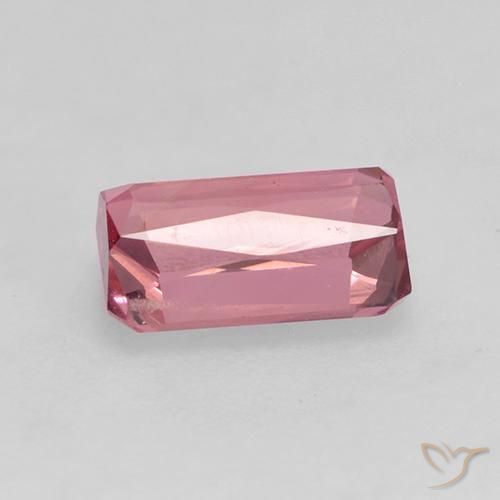 9,17 ctw natürlicher Helles Hot Pink Turmalin, Oktagonschliff, VVS-VS