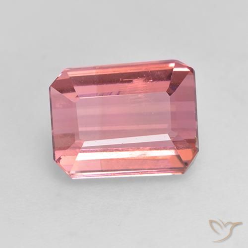1.88ct Natürlicher Kaugummi Rosa Turmalin, Smaragdschliff, VVS-VS