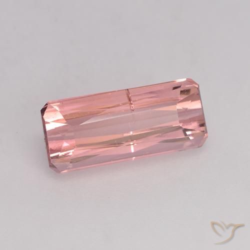 9,17 ctw natürlicher Kaugummi Rosa Turmalin, Oktagonschliff, SI