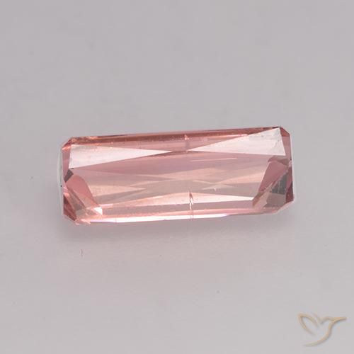 9,17 ctw natürlicher Kaugummi Rosa Turmalin, Oktagonschliff, SI