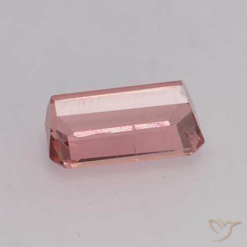 9,17 ctw natürlicher Light Candy Apfelrot Turmalin, Oktagonschliff, SI