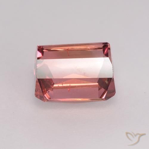 9,17 ctw natürlicher Dunkelpink Turmalin, Oktagonschliff, VS