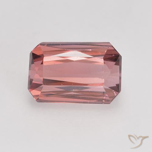 1.83ct Natürlicher Mittelrosa Turmalin, Smaragdschliff, VS